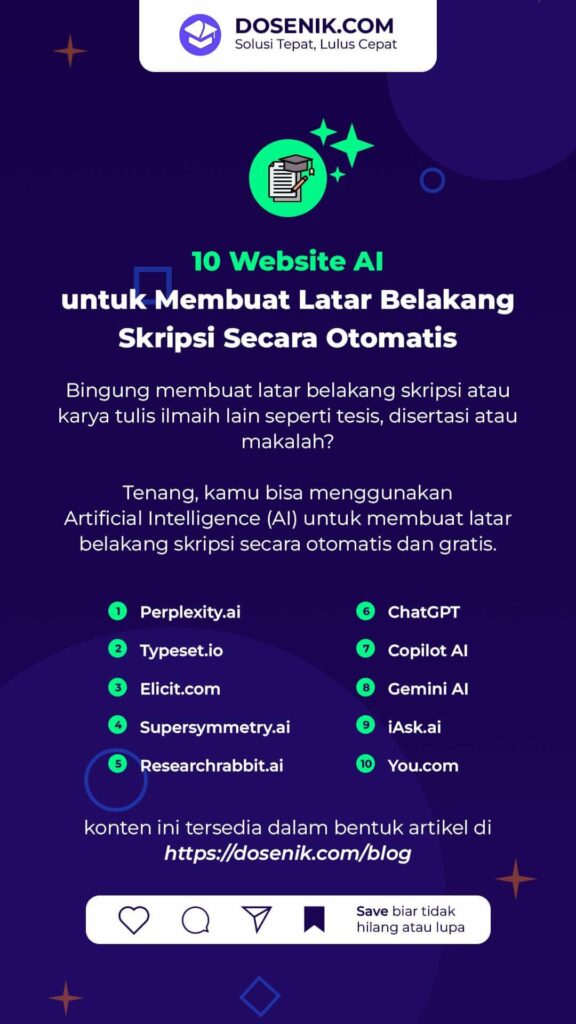 10 Website AI Untuk Membuat Latar Belakang Skripsi Otomatis